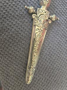 PROSTITUTE DAGGER (BALL PRICK) early 1800's