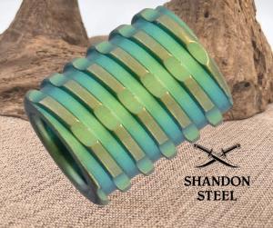 We Knife Titanium Bead Green WEA02A Knife Lanyard Accessory Jewelry  