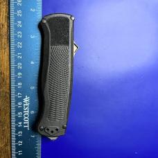 Benchmade Shootout OTF Automatic Knife 5370 Black and Tan
