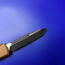 Microtech Ultratech S/E OTF Automatic Knife Tan Aluminum 121-1TA
