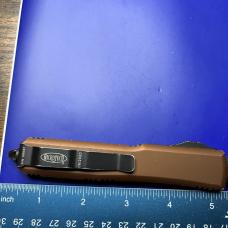 Microtech Ultratech S/E OTF Automatic Knife Tan Aluminum 121-1TA