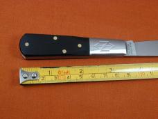 New York Knife Co Smooth Ebony Wood Barlow Knife By Cooper Cutlery Matteawan M1506E USA Made 