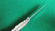 RARE c. 1950's Large "RAPID" Knarly STAG Stainless Steel ITALY MINT !