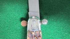 RARE c. 1950's Large "RAPID" Knarly STAG Stainless Steel ITALY MINT !