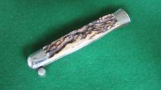 RARE c. 1950's Large "RAPID" Knarly STAG Stainless Steel ITALY MINT !