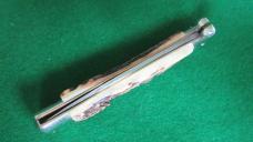 RARE c. 1950's Large "RAPID" Knarly STAG Stainless Steel ITALY MINT !