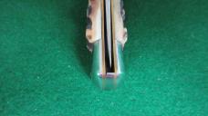 RARE c. 1950's Large "RAPID" Knarly STAG Stainless Steel ITALY MINT !