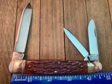 Winchester Anglo Saxon Whittler Cartridge Series Burnt Orange Winchester Jigged Bone 1992
