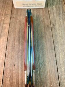 Winchester Anglo Saxon Whittler Cartridge Series Burnt Orange Winchester Jigged Bone 1992