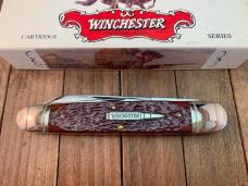 Winchester Anglo Saxon Whittler Cartridge Series Burnt Orange Winchester Jigged Bone 1992