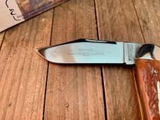 Winchester Split Backspring Whittler Cartridge Series Burnt Orange Winchester Jigged Bone 1997