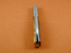 New York Knife Co Sawcut Antique Bone Barlow Knife By Cooper Cutlery Matteawan M1506ABSC USA Made 