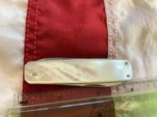 Zwilling J A Henckels Gents / Lobster Knife w/ Great Old Mother of Pearl Handles -NOS