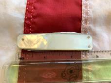 Zwilling J A Henckels Gents / Lobster Knife w/ Great Old Mother of Pearl Handles -NOS