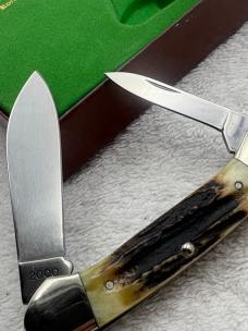 Remington 2000 Wildlife Knife Ltd Ed 1 / 1500 Stag Handles Black Bear