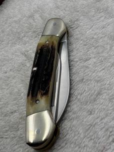 Remington 2000 Wildlife Knife Ltd Ed 1 / 1500 Stag Handles Black Bear