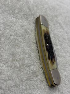 Remington 2000 Wildlife Knife Ltd Ed 1 / 1500 Stag Handles Black Bear