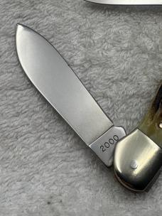 Remington 2000 Wildlife Knife Ltd Ed 1 / 1500 Stag Handles Black Bear
