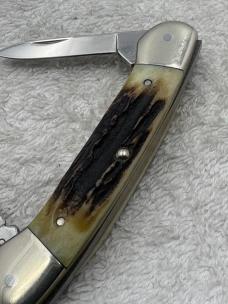 Remington 2000 Wildlife Knife Ltd Ed 1 / 1500 Stag Handles Black Bear