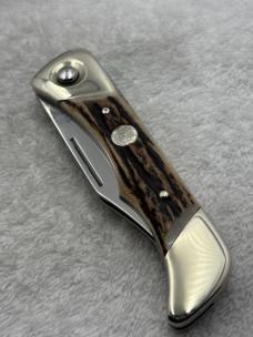Explorer Loc Blok 1 Blade Folding Pocket Knife Made In Solingen Germany Rare & Hard To Find