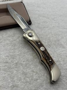 Explorer Loc Blok 1 Blade Folding Pocket Knife Made In Solingen Germany Rare & Hard To Find