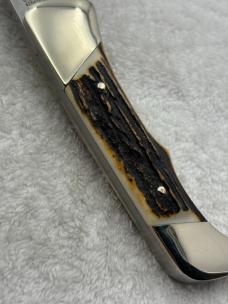 Explorer Loc Blok 1 Blade Folding Pocket Knife Made In Solingen Germany Rare & Hard To Find