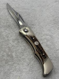 Explorer Loc Blok 1 Blade Folding Pocket Knife Made In Solingen Germany Rare & Hard To Find