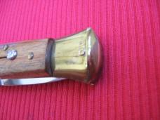 Older 9" TULIP WOOD Bayonet BLADE ITALIAN STILETTO Knife