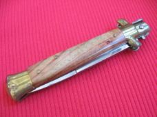 Older 9" TULIP WOOD Bayonet BLADE ITALIAN STILETTO Knife