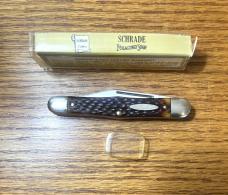 VINTAGE '74-'80 SCHRADE NY USA 863 POCKET KNIFE & VIEW TUBE BOX