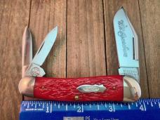 Case Classic Whittler Red Banana Jigged Bone Bomb Shield 1991