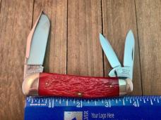 Case Classic Whittler Red Banana Jigged Bone Bomb Shield 1991