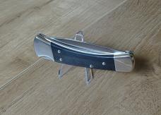 Buck 110 Folding Hunter Knife - Nickel Silver Drop Point 420HC Blade - NEW