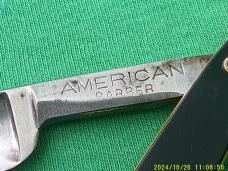 WR Case & Sons Bradford PA American Barber Razor