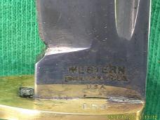 Western Boulder Colo. USA L58 Bird & Trout knife
