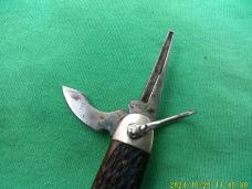 Kutmaster Utica NY Camp/Scout knife Bone