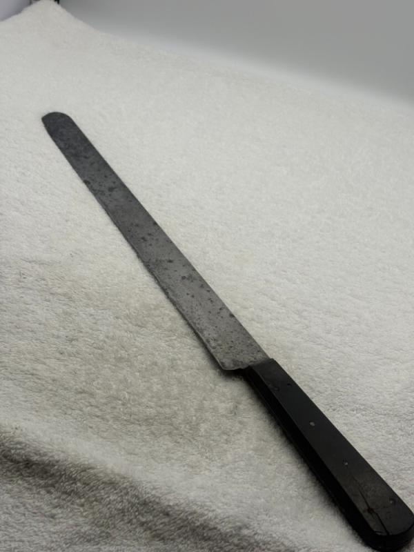 Vintage J Russell Co Bull Nose Green River Works Carving / Bread Knife Vintage J Russell Co Bull Nose Green River Works Carving / Bread Knife