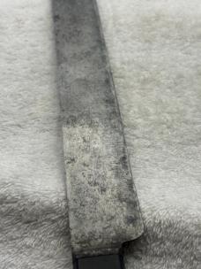 Vintage J Russell Co Bull Nose Green River Works Carving / Bread Knife