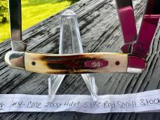 Case 2006 4dot 5318 Red Scroll Stockman never used  