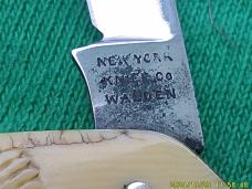 New York Knife Co Walden Pre- Hammer Brand
