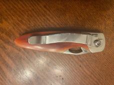 Col. Littleton Talon Pocketknife - Linerlock - Thumbhole - Partially Serrated Blade