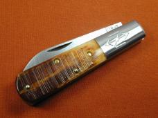 New York Knife Co Sawcut Antique Bone Barlow Knife Cooper Cutlery Matteawan M1506ABSC USA Made NMIB 
