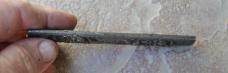 Comb Made In Denmark Medieval Scene Looks Silver Plated Older Wear On High Spots