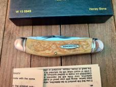Winchester 5 Blade Sowbelly #5949 Honey Jigged Bone 1998 