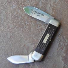 Toe Nail 2 Blade Mint NOS Tennessee 1776-1976 1000 Made & Numbered Taylor Cutlery