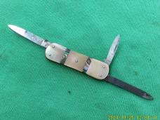Pearl Abalone Knife  3 Blade