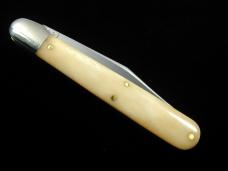 Great Eastern Cutlery GEC Smooth White Bone Ben Hogan 1865 Knife 1 of 538 NIT 651122 USA Made