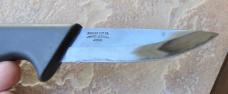 Parker Cut. Co. Japan Fixed Blade 9" OAL Mint Black Mirror Ceramic Coated Blade Original Sheath