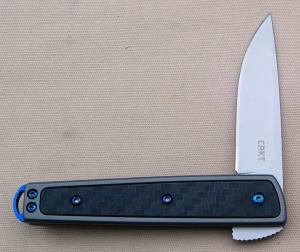 Ivoryman's CRKT Symmetry Non-Locking Front Flipper #7190, 4.000" In Excellent Condition (CD)