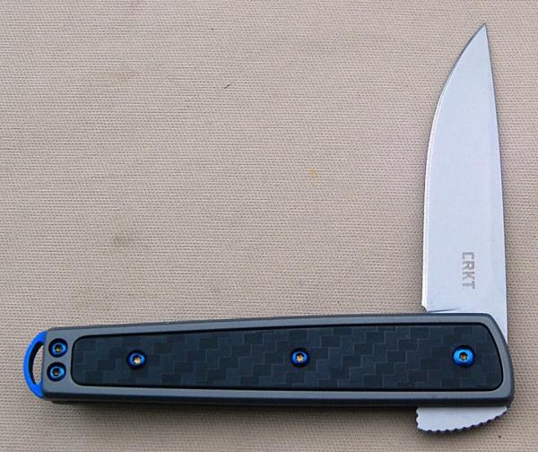 Ivoryman's CRKT Symmetry Non-Locking Front Flipper #7190, 4.000" In Excellent Condition (CD) Ivoryman's CRKT Symmetry Non-Locking Front Flipper #7190, 4.000" In Excellent Condition (CD)